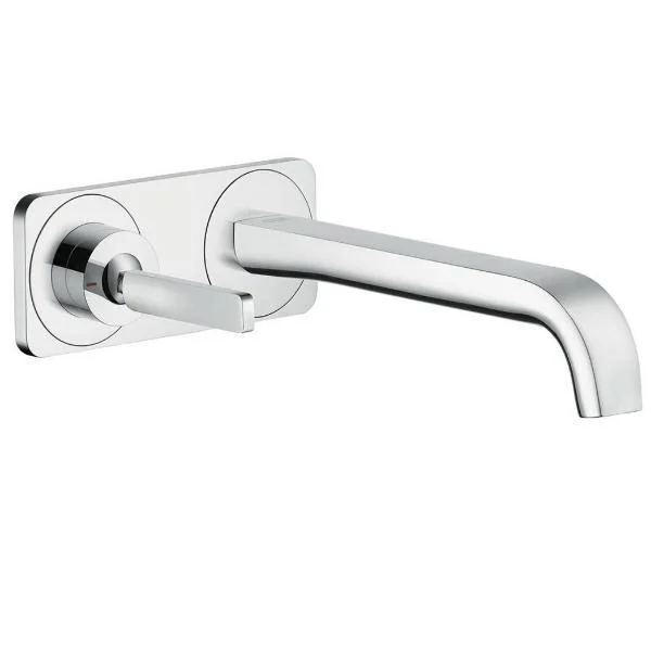 Смеситель настенный для раковины Axor Citterio E, с панелью