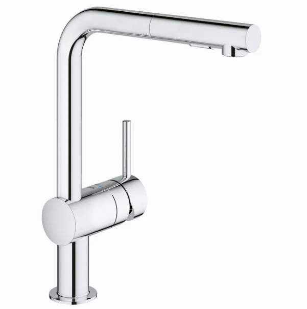 Смеситель Grohe Minta 30274000  для кухонной мойки выдвижной излив