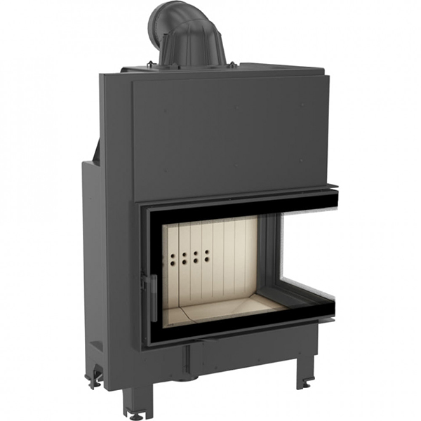 Каминная топка Kratki MBO 15 BS 15,0 кВт, правая