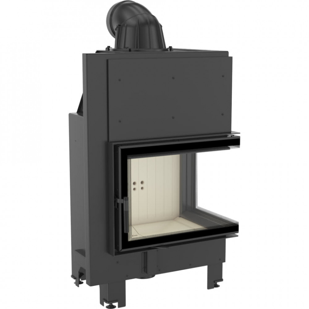 Каминная топка Kratki MBZ 13 BS 13,0 кВт, правая