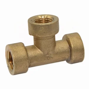 Трійник латунний Pattaroni Ø 1/4" внутрішня різьба