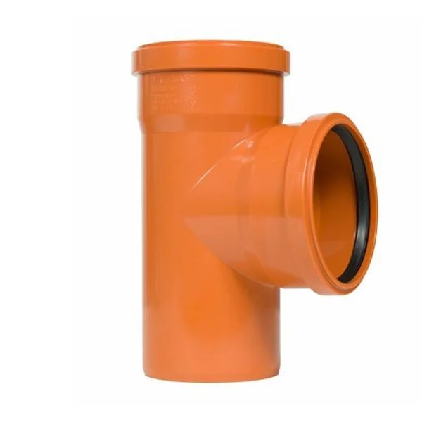 Тройник канализационный ПВХ Valplast Ø 400×160/87° мм