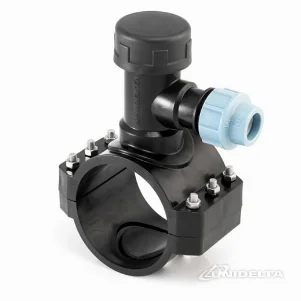 Хомут для врезки под давлением Unidelta 1025 PP-B Ø 110×32 мм