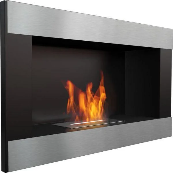 Біокамін Kratki GOLF/HORIZONTAL (чорні вставки вертикально)