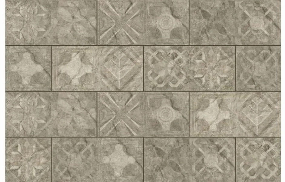 Плитка фасадна Torstone Grys Decor 148x300x9 Cerrad