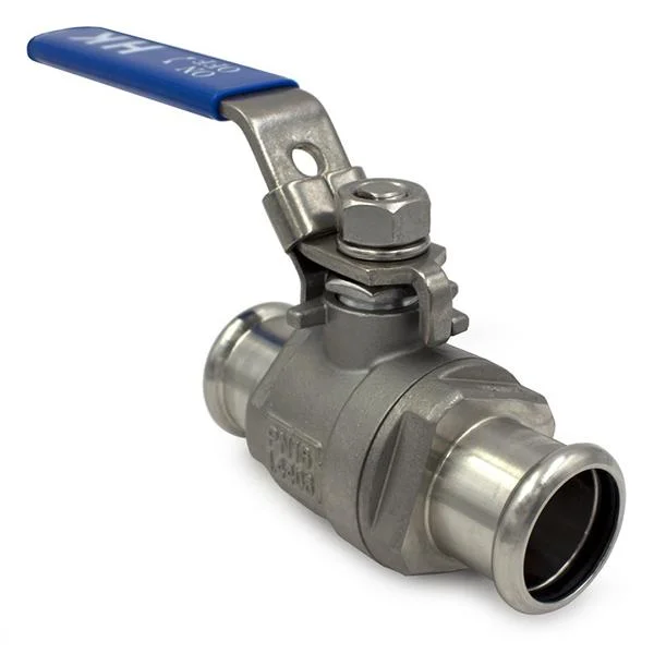 Кран шаровой пресс нержавейка RM Inox PRES Ø 15×15 мм