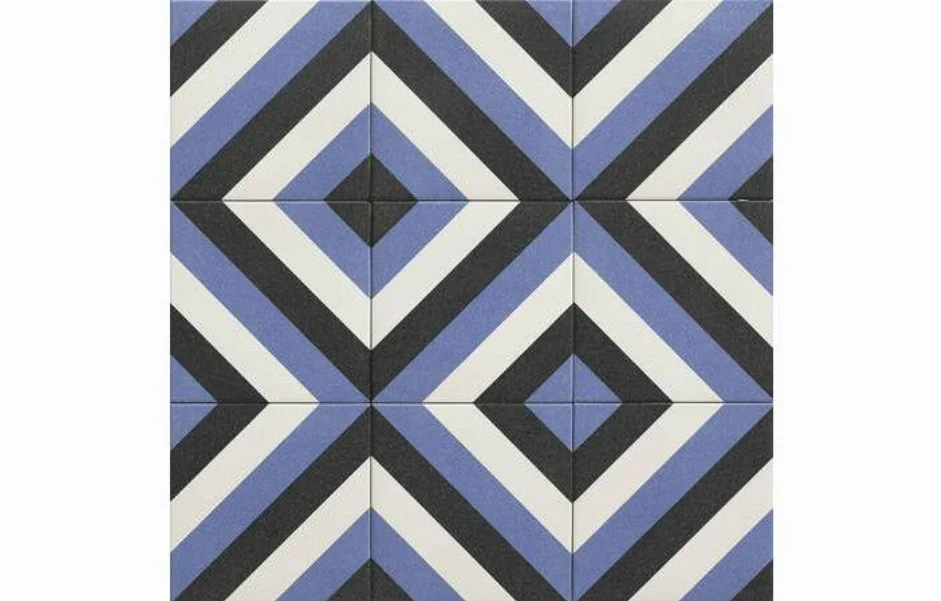 Плитка керамогранитная Dublin Blu 200x200 Mainzu