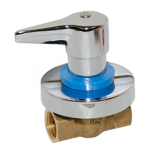 Кран шаровой скрытый монтаж Bonomi PN40 Ø 1/2" внутр.- внутр. резьба, t=0...+95 °C
