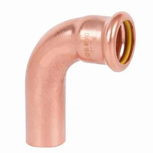 Колено пресс медное RM Aespres Uniko (1 муфта) Ø 28/90° мм