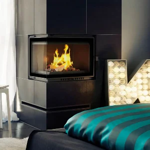 Камінна топка Kratki Maja 12 ліва BS Deco12,0 кВт, ліва