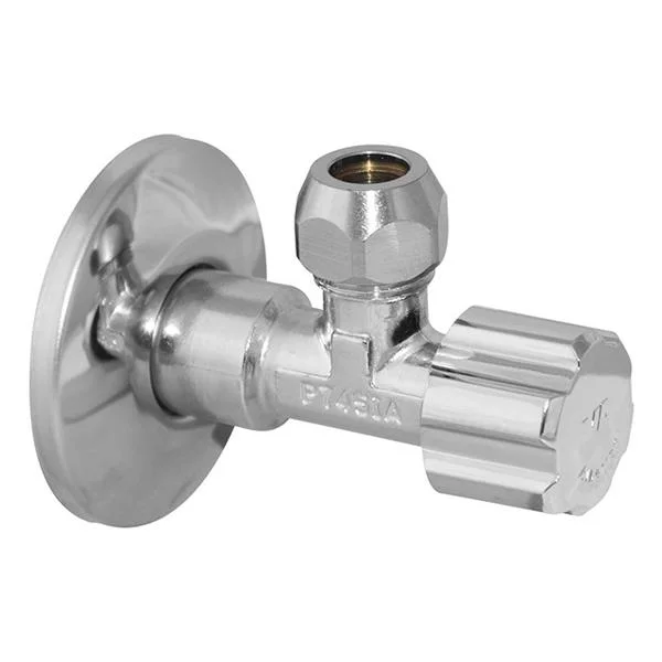 Кран приборный Albertoni Ø 1/2"×3/8" (M10) вентильный