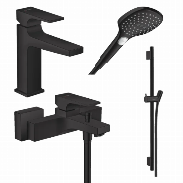 Набір змішувачів для ванни 4 в 1 Hansgrohe Metropol 1072020 (32507670, 32540670, 28632670, 26520670)