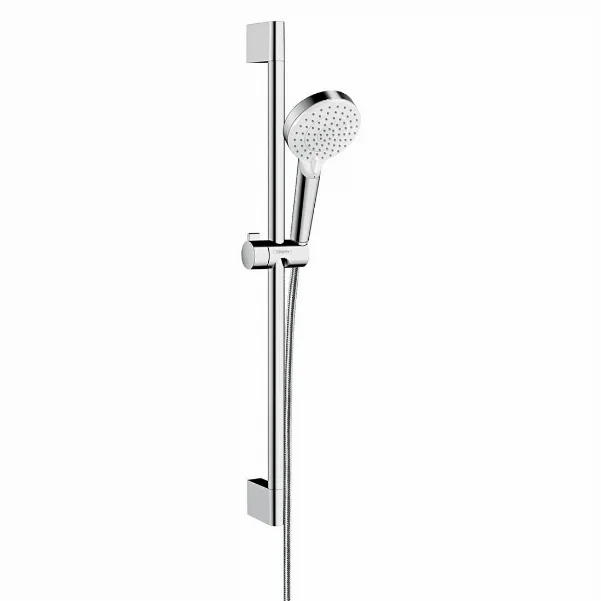 Душевой набор HANSGROHE Crometta Vario 0,65 м, белый/хром