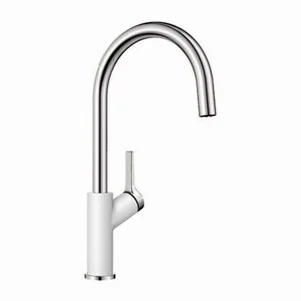 Смеситель для кухни Blanco Carena хром/белый