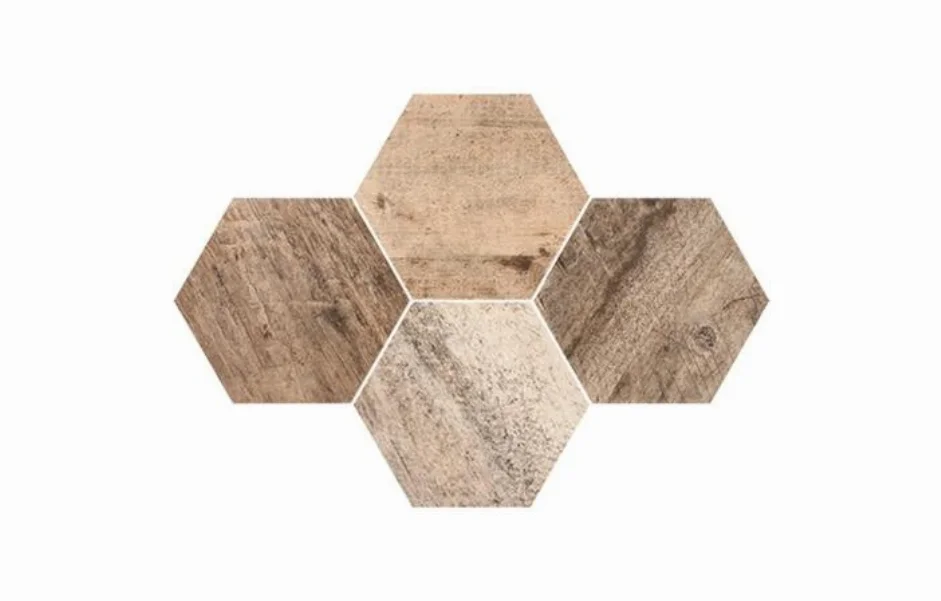 Мозаика Timber Hexagon RECT 283x408x9,5 StarGres