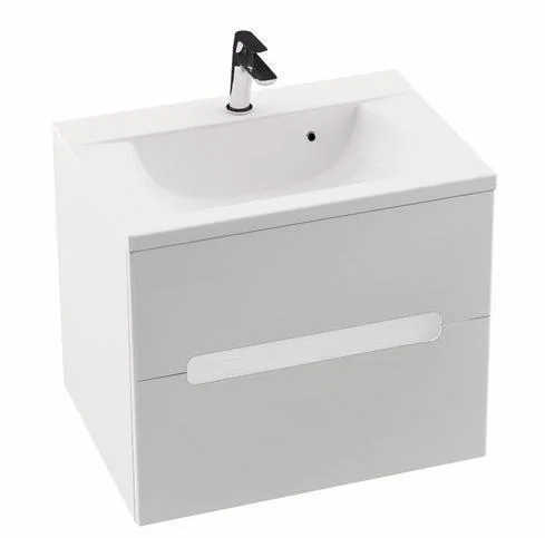 Шафка під умивальник Ravak SD Classic II 800 L 800x490x600 мм, білий/білий