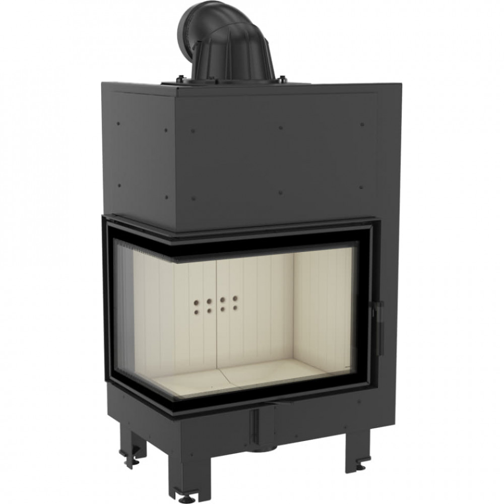 Каминная топка Kratki MBZ 13 BS 13,0 кВт, левая