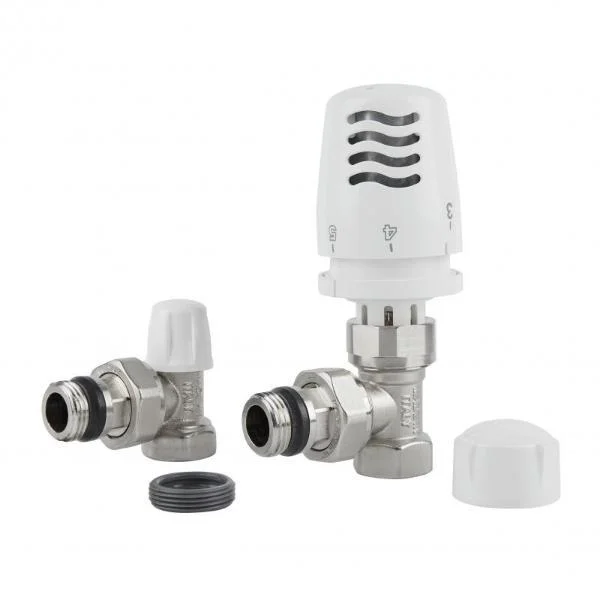 Комплект радиаторный термостатический Icma 1/2" угловой KIT