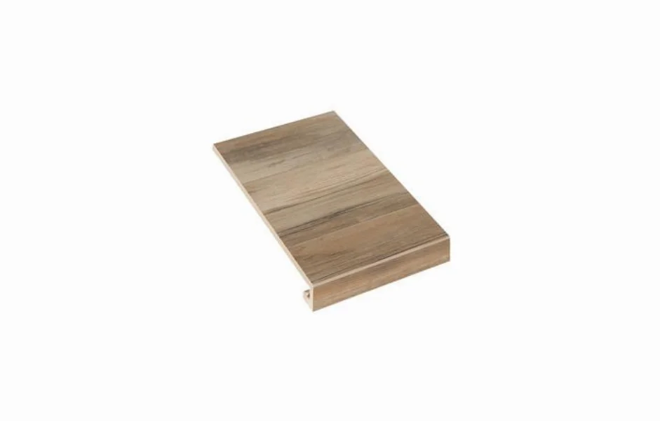 Ступень прямая с капиносом SZBXLV3BRP Legno Beige 150-35x345x9,2 Zeus Ceramica