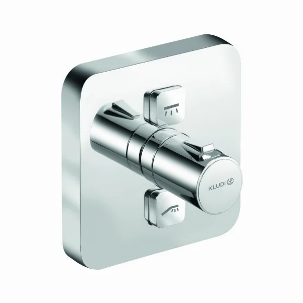 Термостат Kludi Push 388110538 для душа, хром