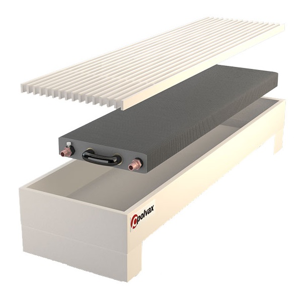 Конвекторы POLVAX КE.F.250x1250x180 мм 1183 Вт