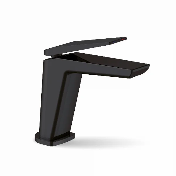 Змішувач для умивальника Fado Pisano, колір: матовий чорний