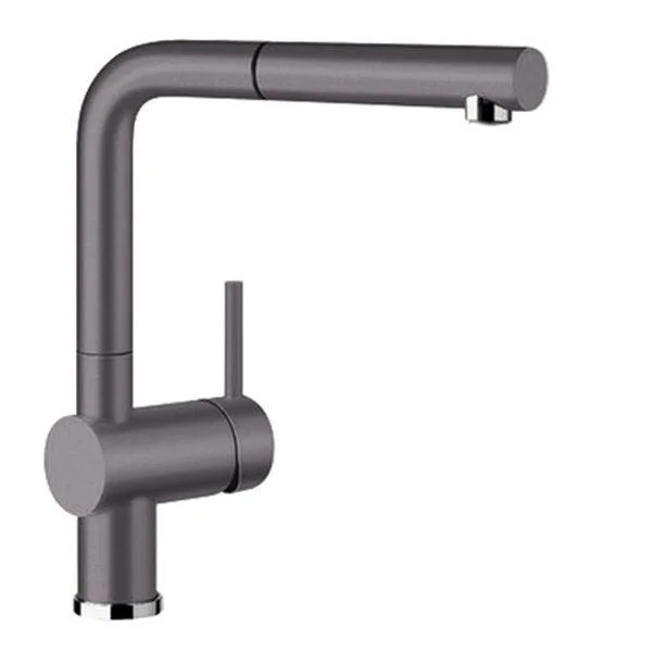 Смеситель для кухни Blanco Linus-S Silgranit темная скала