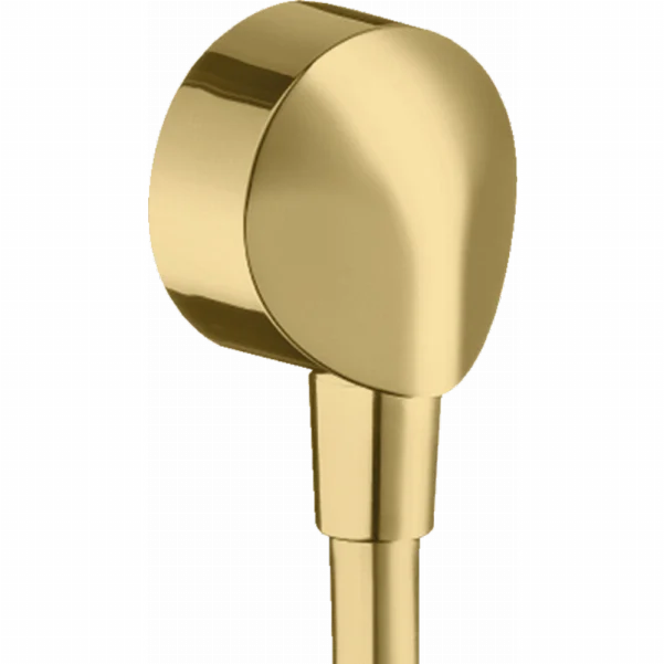 Шланговое подсоединение Hansgrohe Fixfit E без клапана обратного тока воды, золото 27454990