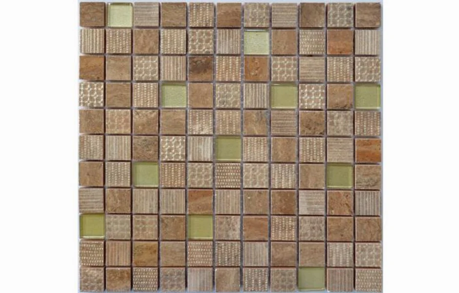 Мозаика СМ 3040 С2 Brown-Gold 300x300x9 Kotto Ceramica Мозаика СМ 3040 С2 Brown-Gold 300x300x9 Kotto Ceramica