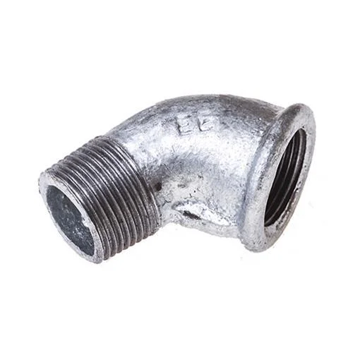 Угол чугунный оцинкованный Berg Montana Ø 1-1/2"×45° внутр.- наруж. резьба