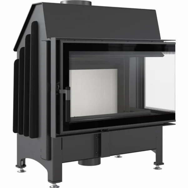 Камінна топка Kratki Zibi 12 BS Deco 11,0 кВт, права