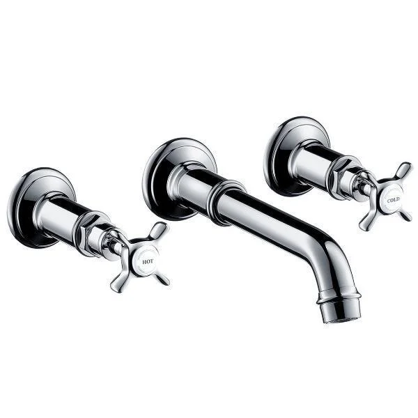 Смеситель настенный для раковины Axor Montreux двухвентильный, хром