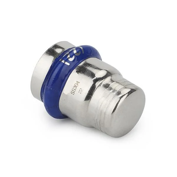 Заглушка прес нержавійка ASG Inox Press Ø 35 мм