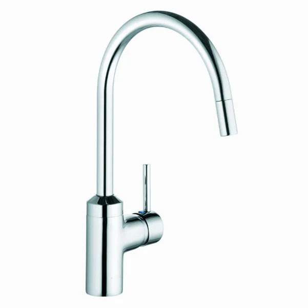 Смеситель Kludi Bozz 428510576 для кухонной мойки, хром