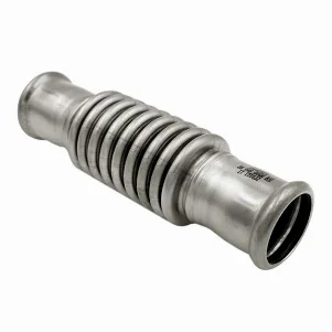 Компенсатор гофрированный пресс нержавейка RM Inox PRES PN10 Ø 28  L=150  мм