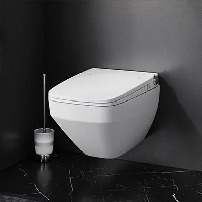 Унитаз подвесной безободковый FlashClean с интегрированным электронным биде TouchReel AM.PM CCC50A1700SC