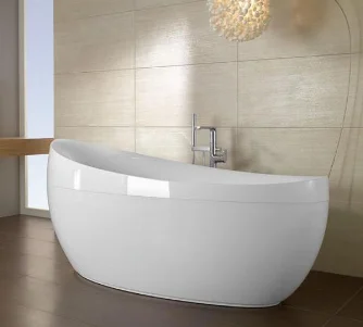 Ванна квариловая Villeroy & Boch Aveo 1900x950 мм отдельностоящая, Star White