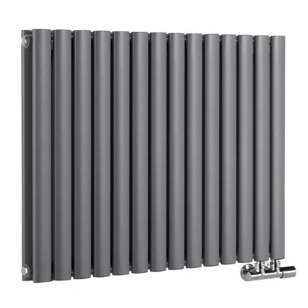 Радиатор дизайнерський Rastas Aurora Anthracite 2 колонны 500×780 мм