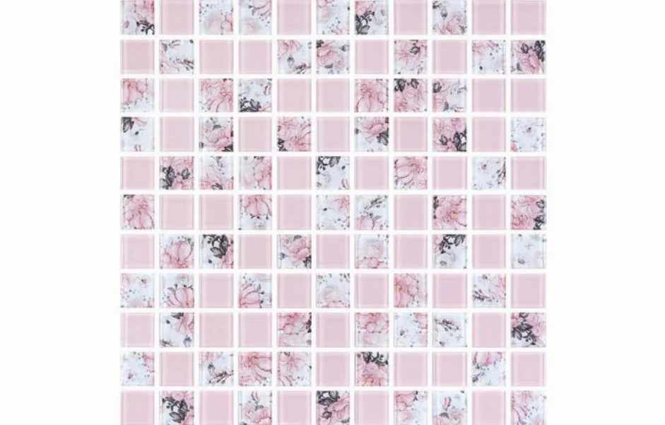 Мозаика GMP 0825008 С2 Print 8-Pink W 300x300x8 Kotto Ceramica