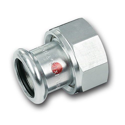 Муфта з НГ прес оцинковка SANHA Therm Press Ø 42x2" (код. 24359g)