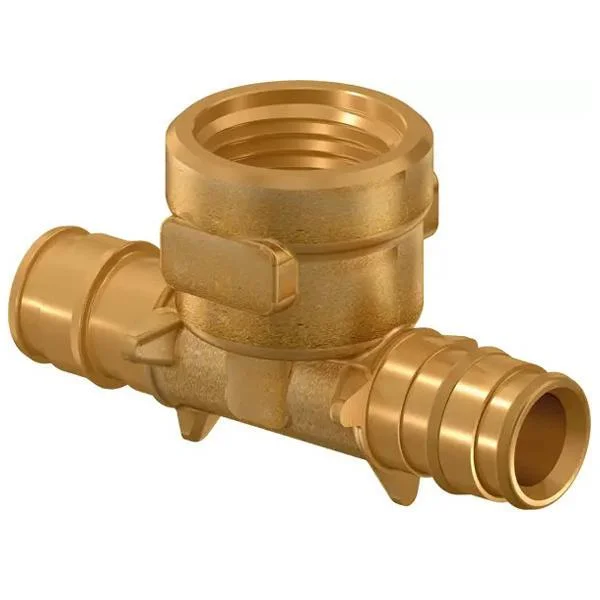 Трійник усадковий Uponor Quick&Easy Ø 25×3/4"×25 мм, з внутрішньою різьбою