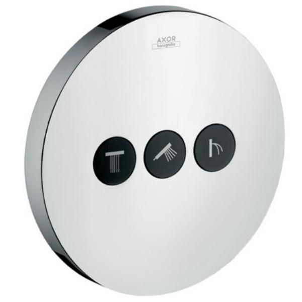 Модуль Axor Shower Select Highflow Ø 170 мм, 3 потребителя, никель