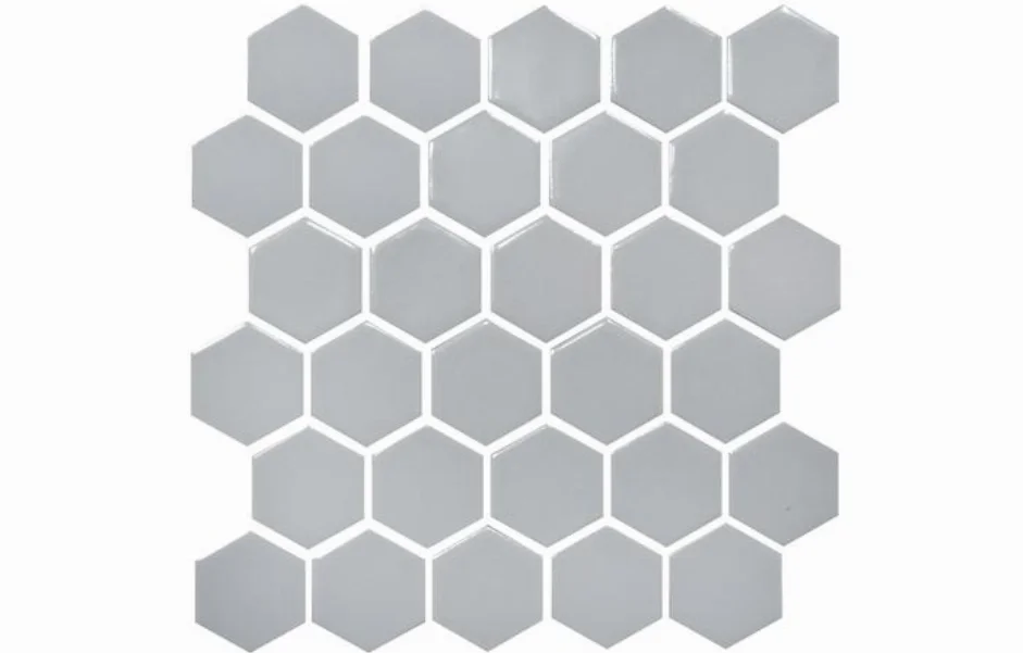 Мозаїка H 6002 Hexagon Silver Grey 295x295x9 Kotto Ceramica