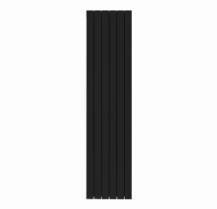 Алюминиевый радиатор Nova Florida Ledro S/90 Black Сoffee 1600 мм (5 секций)