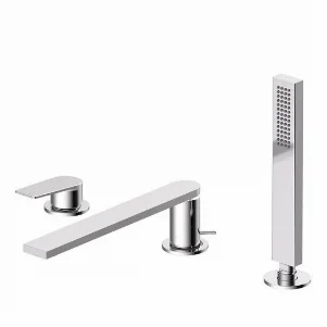 Змішувач на борт ванни Tres Project-Tres виливши 180 мм, хром