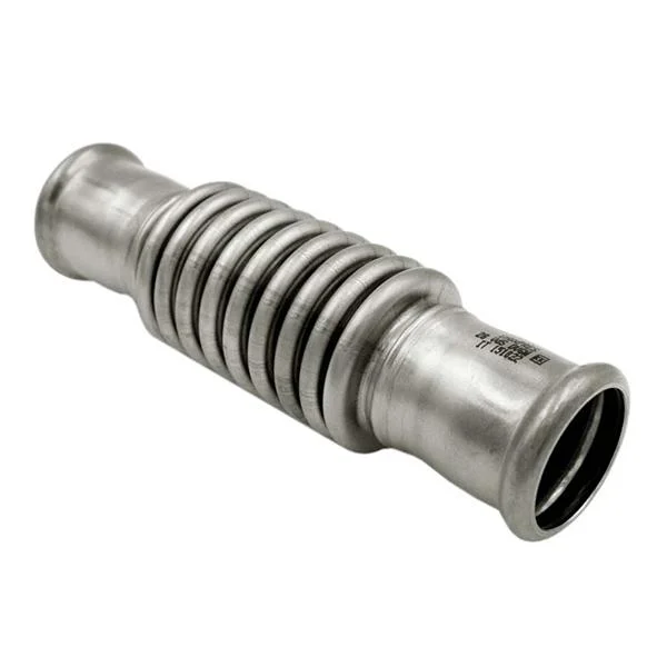 Компенсатор гофрований прес нержавійка RM Inox PRES PN10 Ø 15  L=139 мм