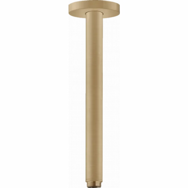 Держатель душа Hansgrohe потолочный S 30 см, бронза матовый 27389140