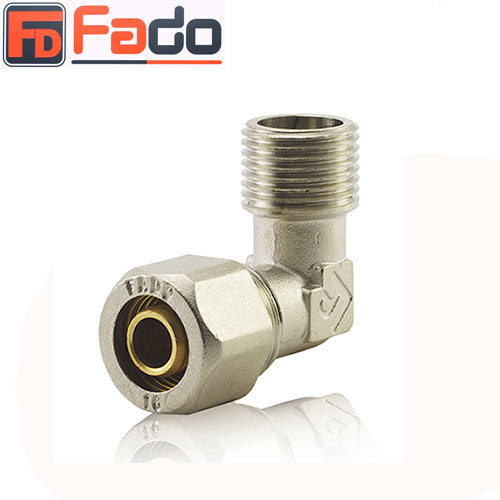 Угол обжимной Fado Compress Ø 16×1/2" наружная резьба