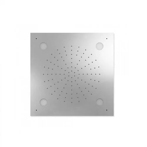 Верхний потолочный душ Tres Inox 500х500 мм, 1jet, хромотерапия