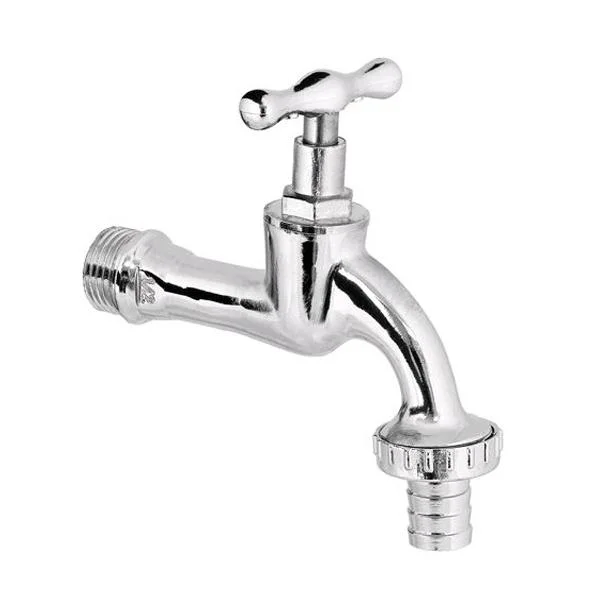 Кран поливочный вентильный Bonomi Ø 1/2" матовый хром